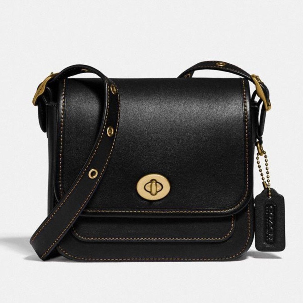 Coach Small Mini Rambler Glovetanned Leather Messenger Bag - Picture 6 of 10